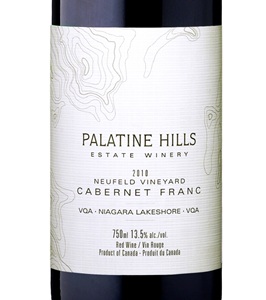 Palatine Hills Neufeld Vineyard Cabernet Franc 2010